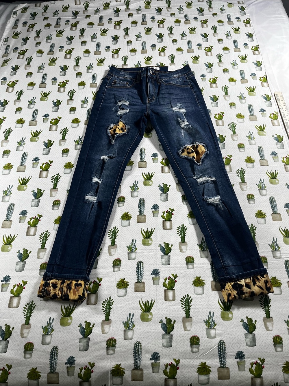 Kancan Mid Rise Ankle Skinny Women’s Jeans size 7/27 NWT Stretch KC8191D